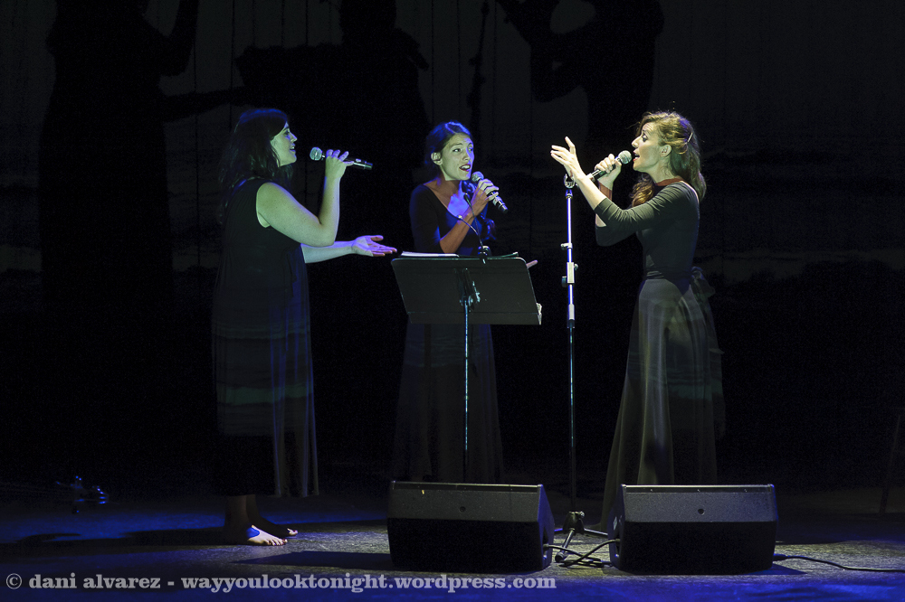 Acompañando a la gran Mariola Membrives, con Ana Rossi